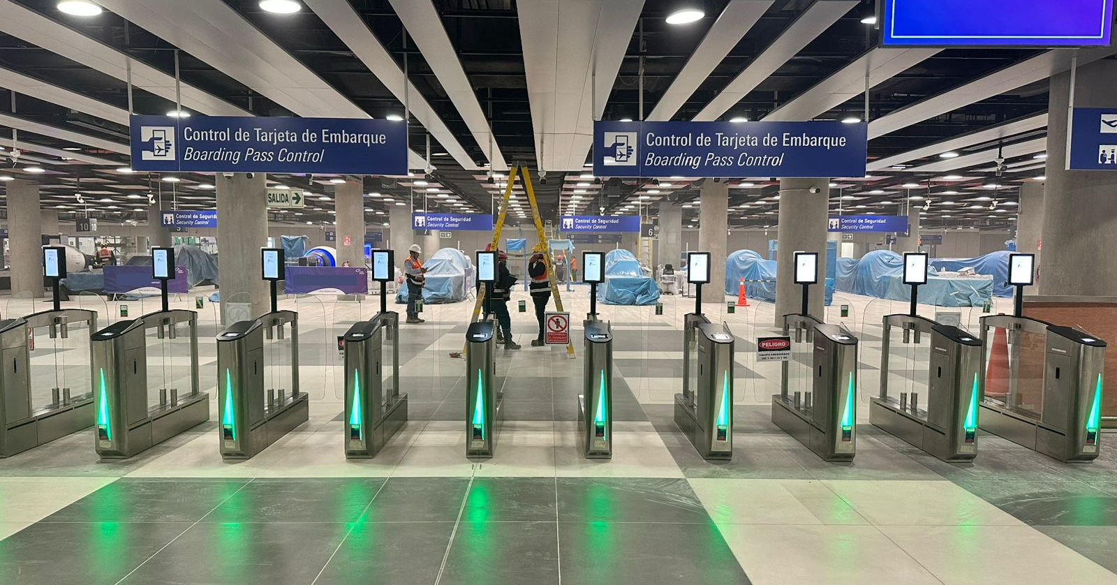 Control de acceso Aeroportuario Sistema de verificación de pasajeros Aeropuerto Internacional Jorge Chávez 